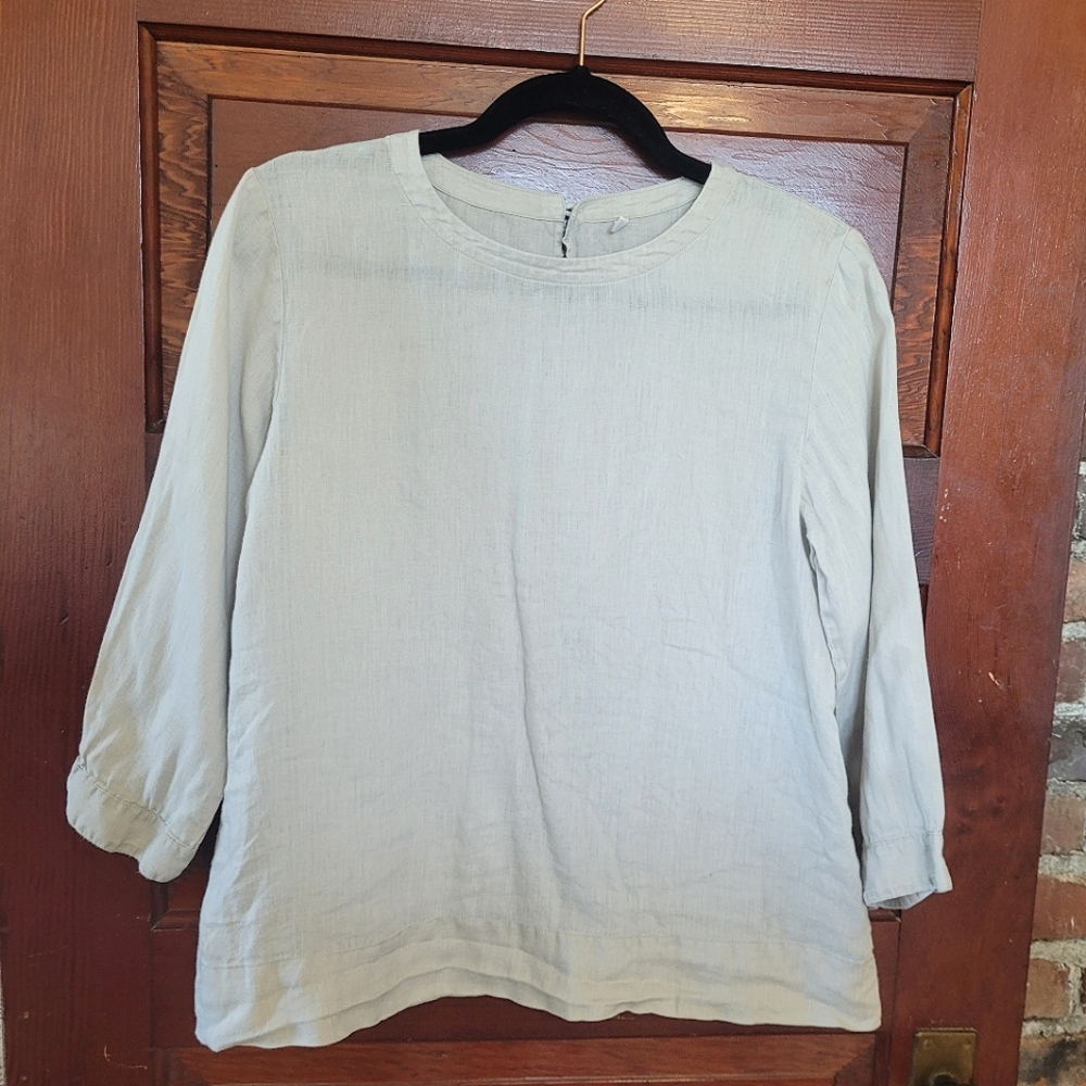 Women's Linen Blouse Size Small